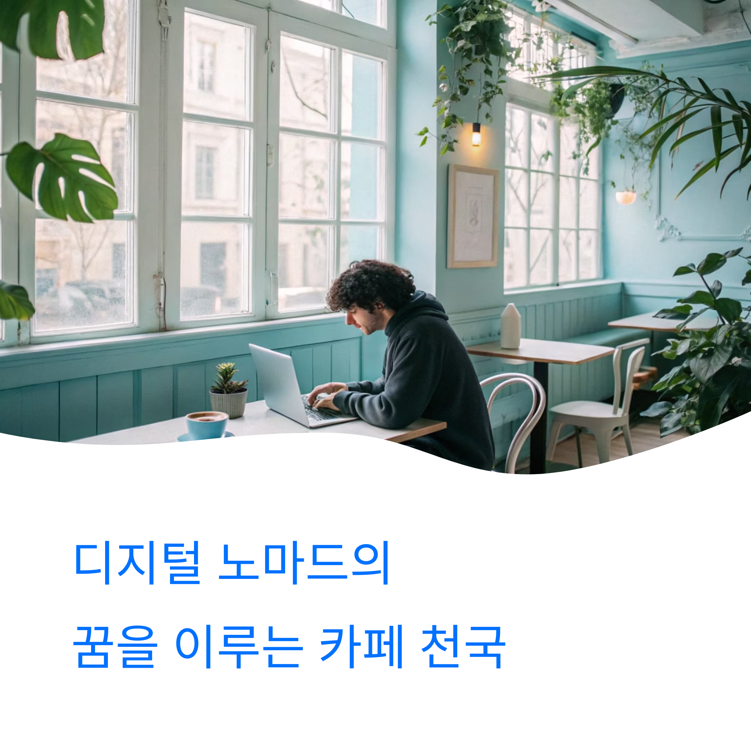 여행 중 카페에서 일하기 좋은 국내 추천 장소