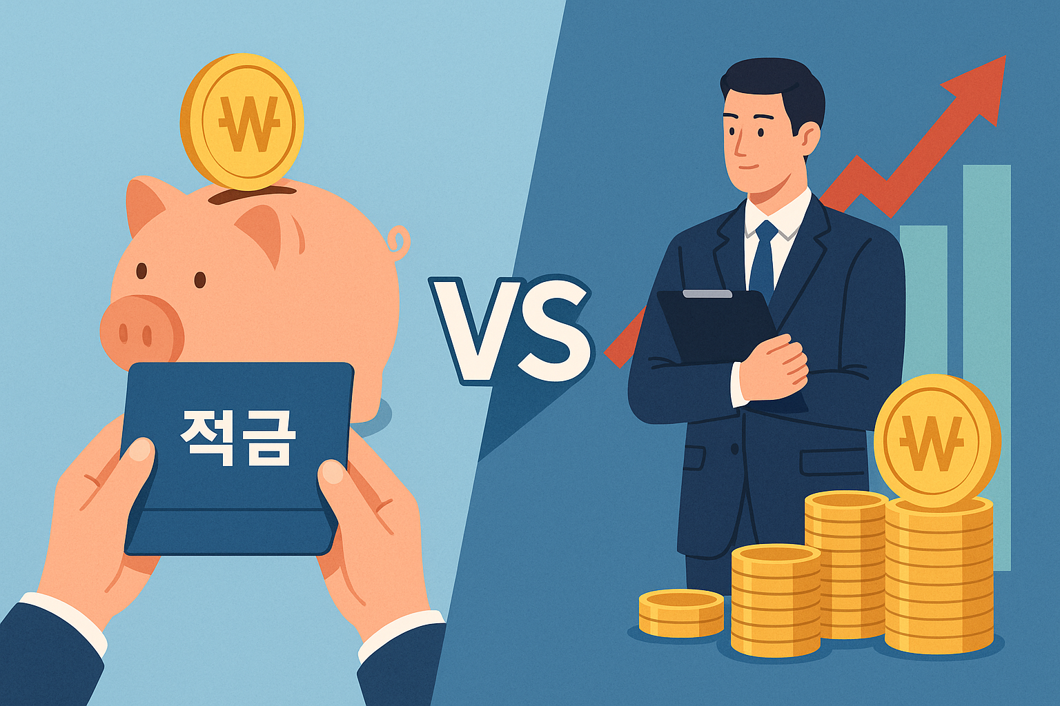 적금 vs 투자, 당신의 선택은?