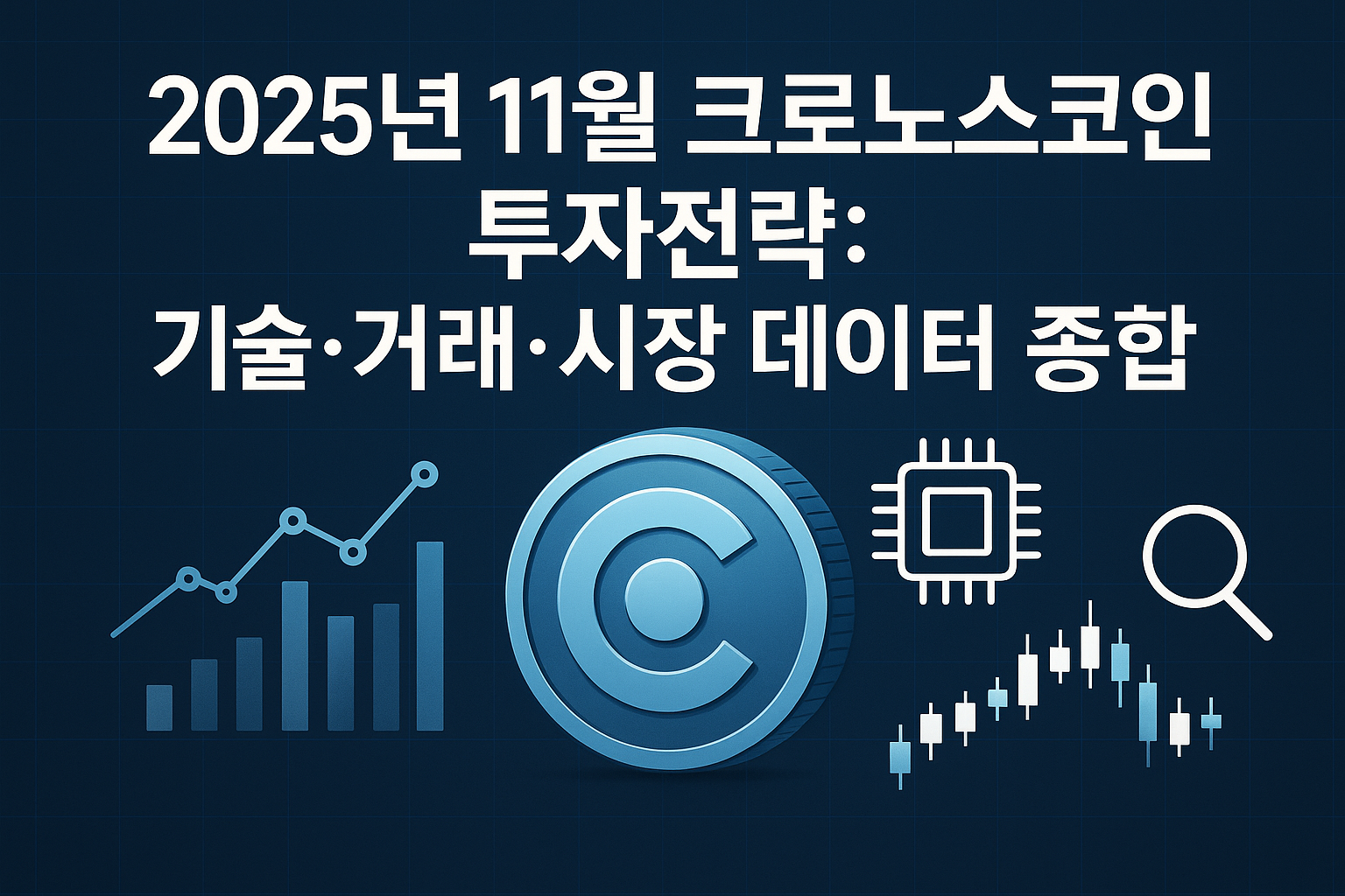 2025년 11월 크로노스코인 투자전략: 기술&middot;거래&middot;시장 데이터 종합 이미지