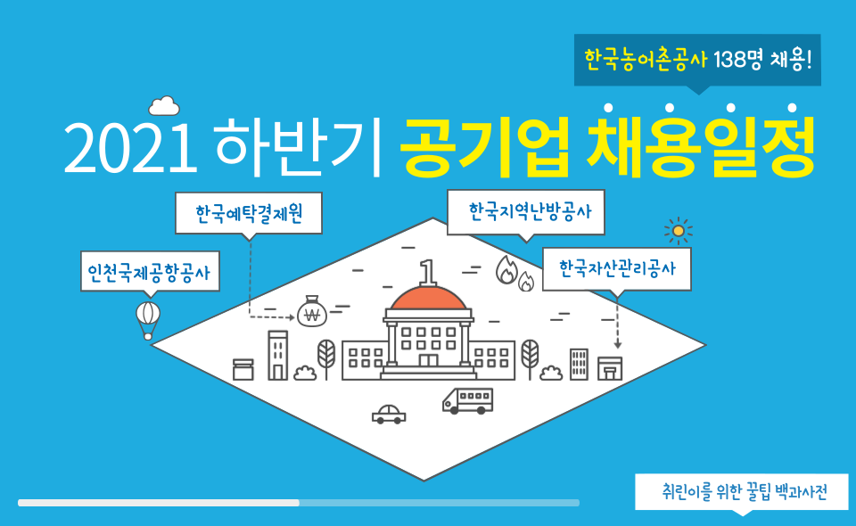 2021 하반기 공기업 채용일정