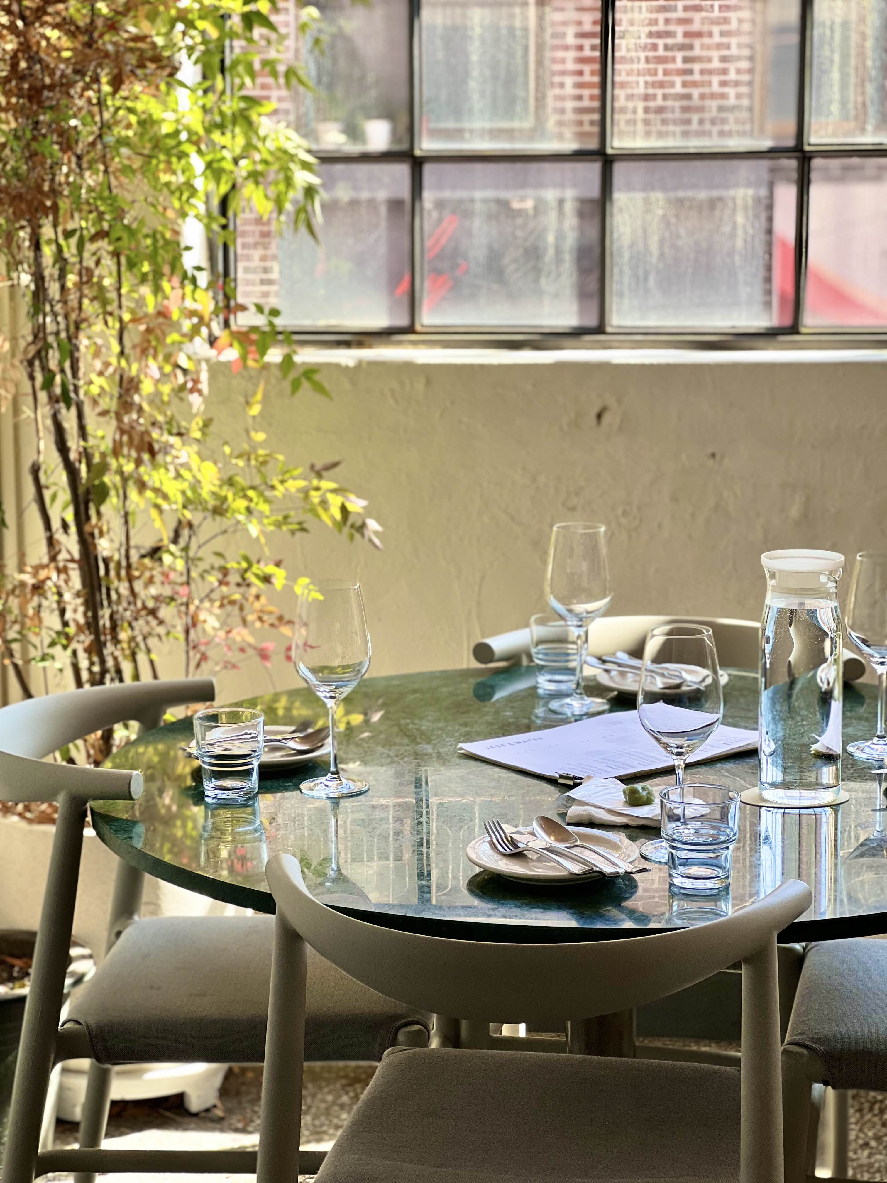 옥수 브런치 식당 제이드앤워터 옥앤수 레스토랑