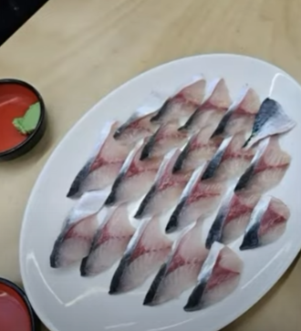 고등어 회