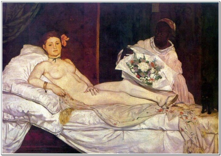 마네 올랭피아 그림