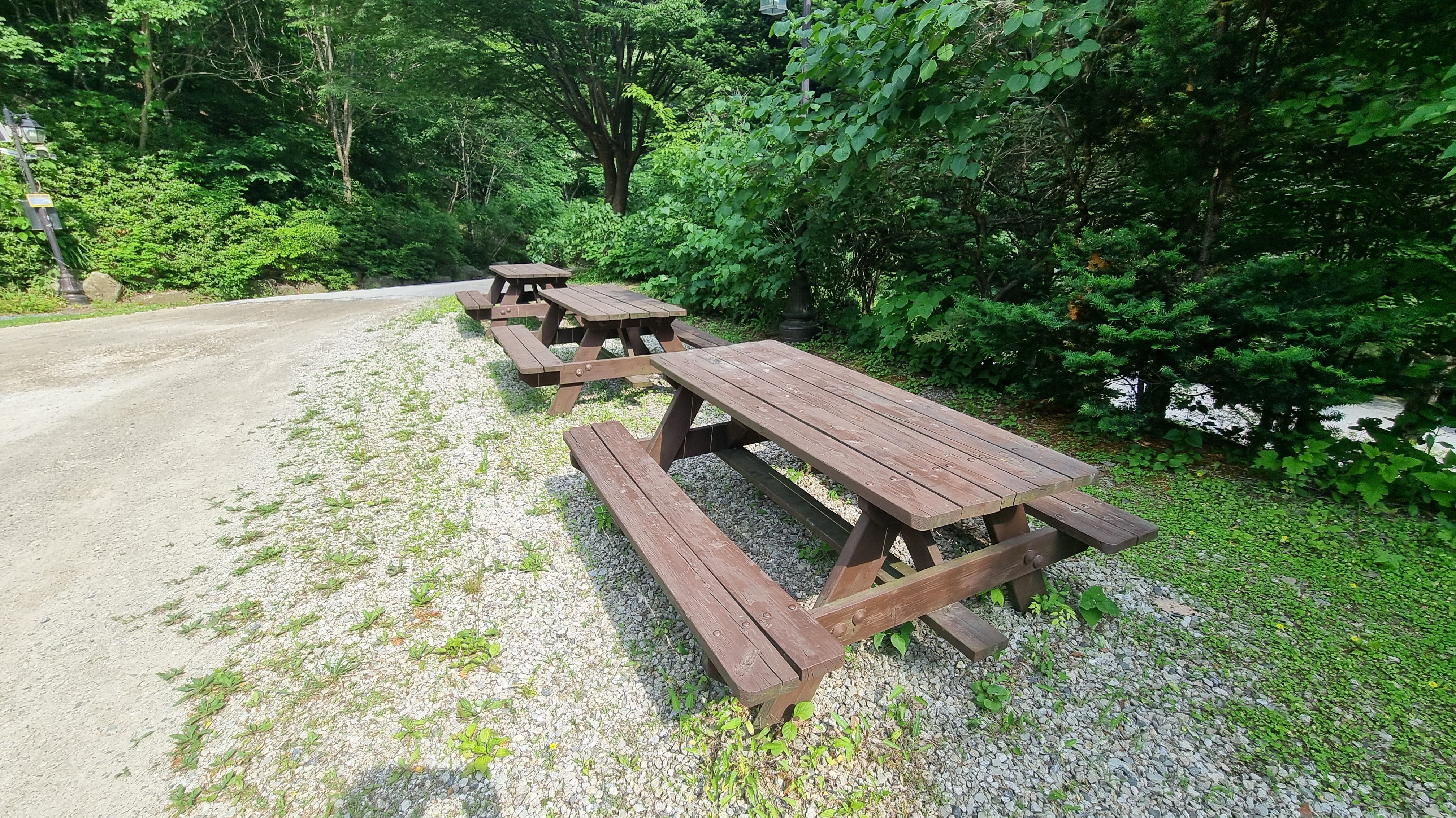 복주산휴양림 물품