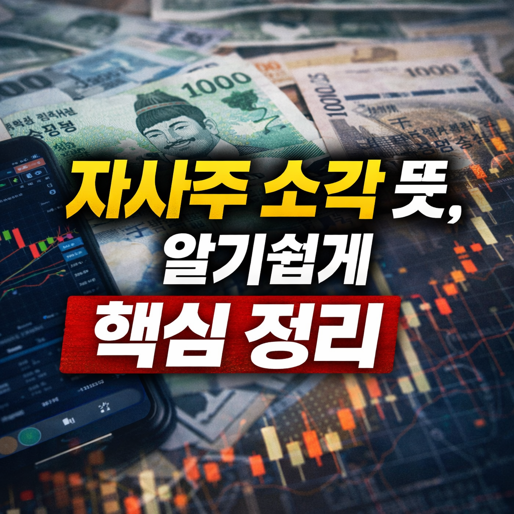 자사주 소각 뜻
