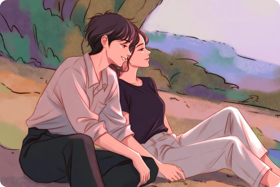 A stable person's charm and couple's psychology