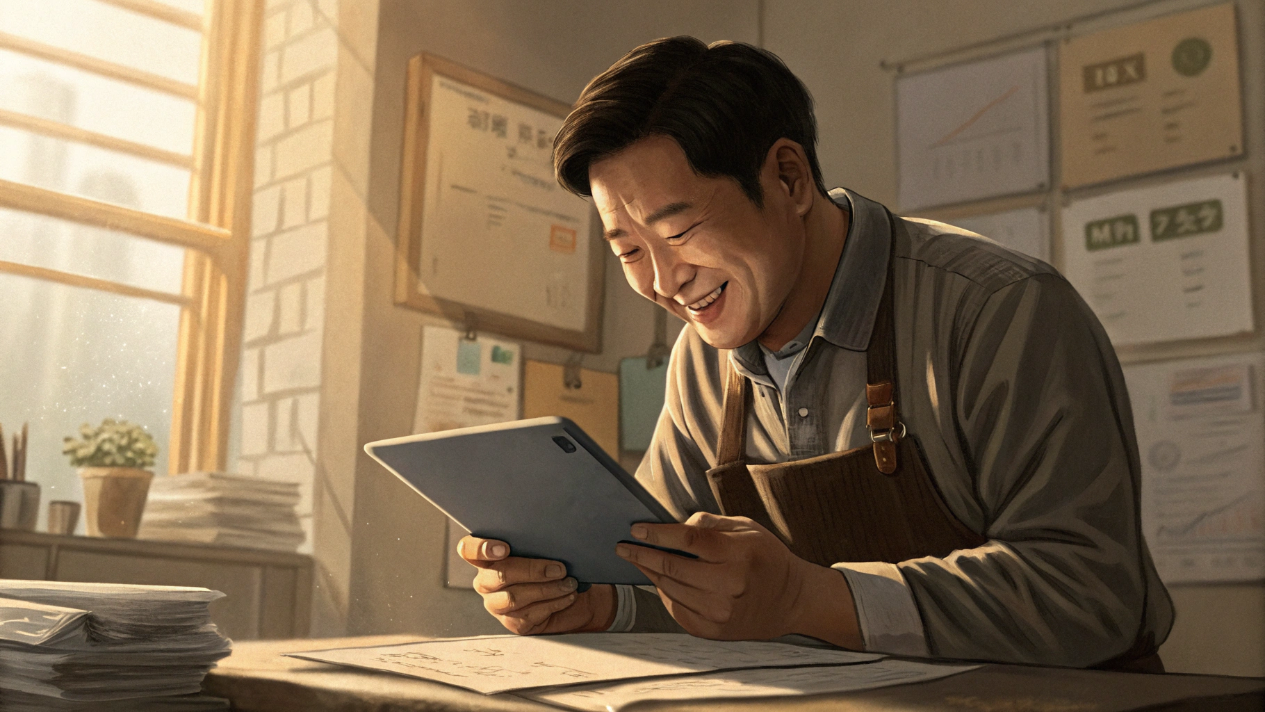 소상공인 부담경감 크레딧을 표현한 이미지