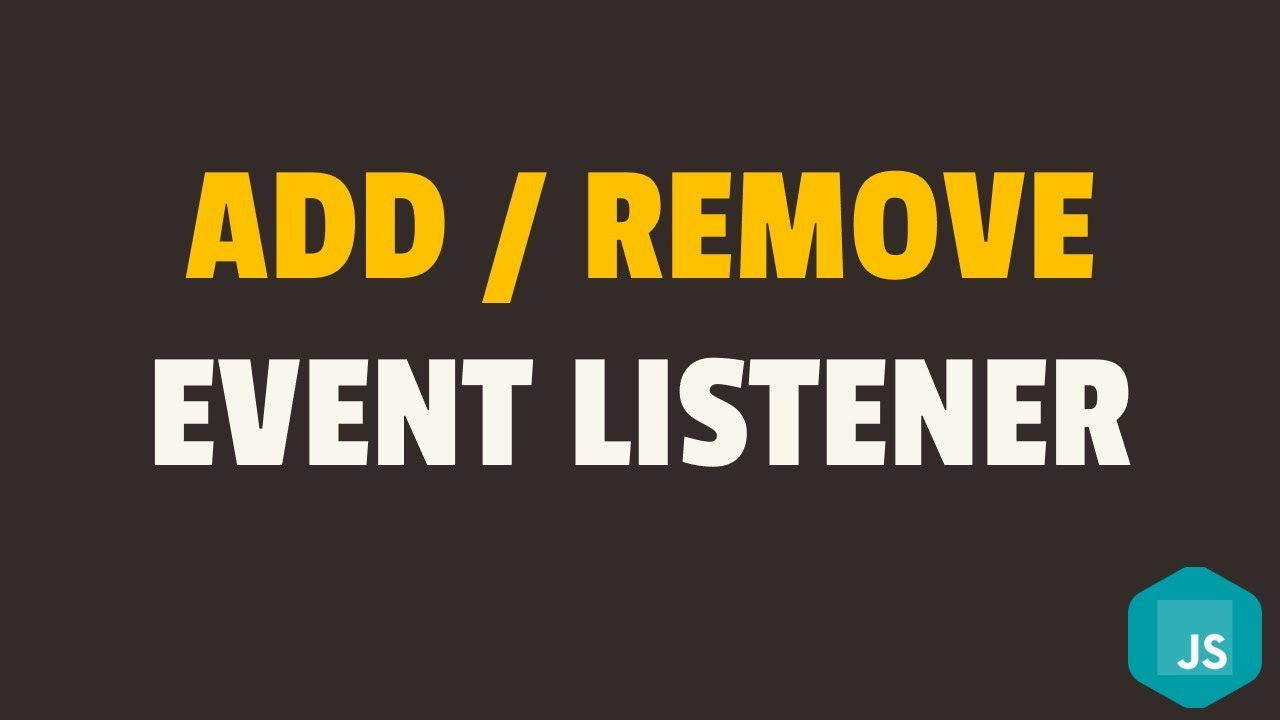removeEventListener-once