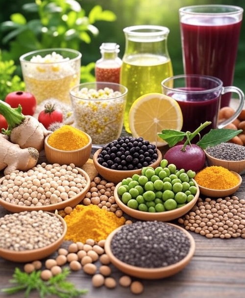 소화 불량 해결위한 식단 관련 사진