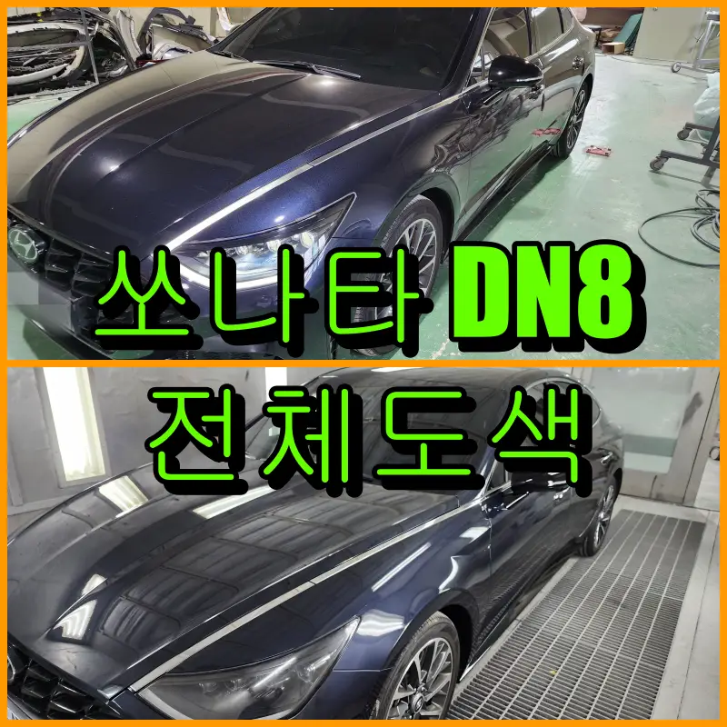 쏘나타 전체도색