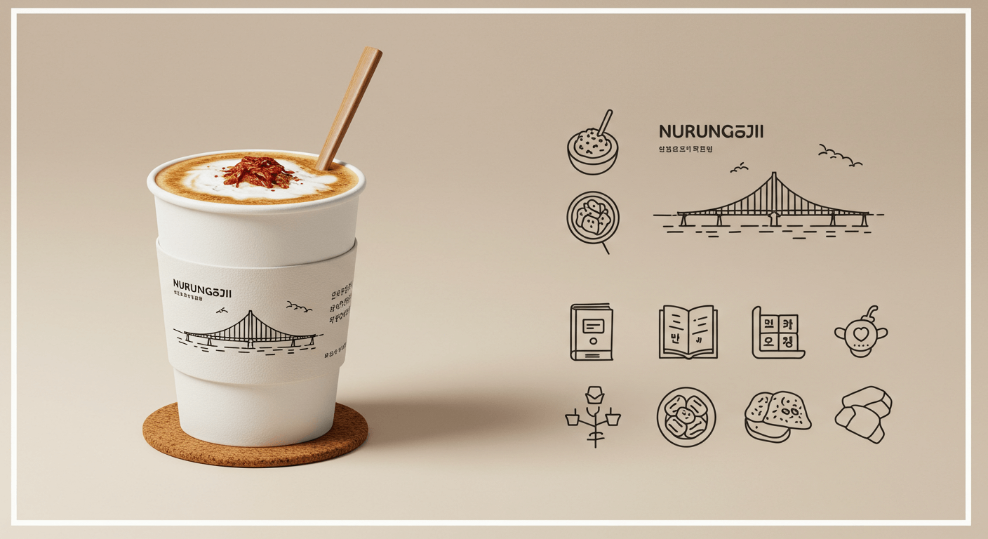 로컬 브랜딩을 완성하는 화타식 차 메뉴