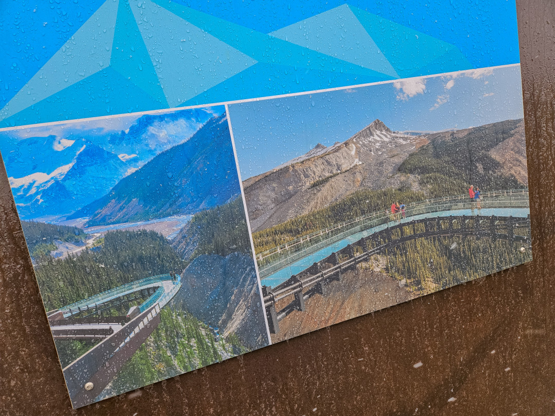 밴프 아이스필드 스카이워크 구조