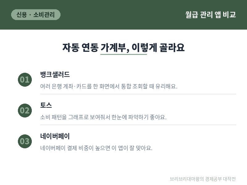 가계부 3번 실패하고 드디어 찾은 앱! 월급 관리 앱 추천