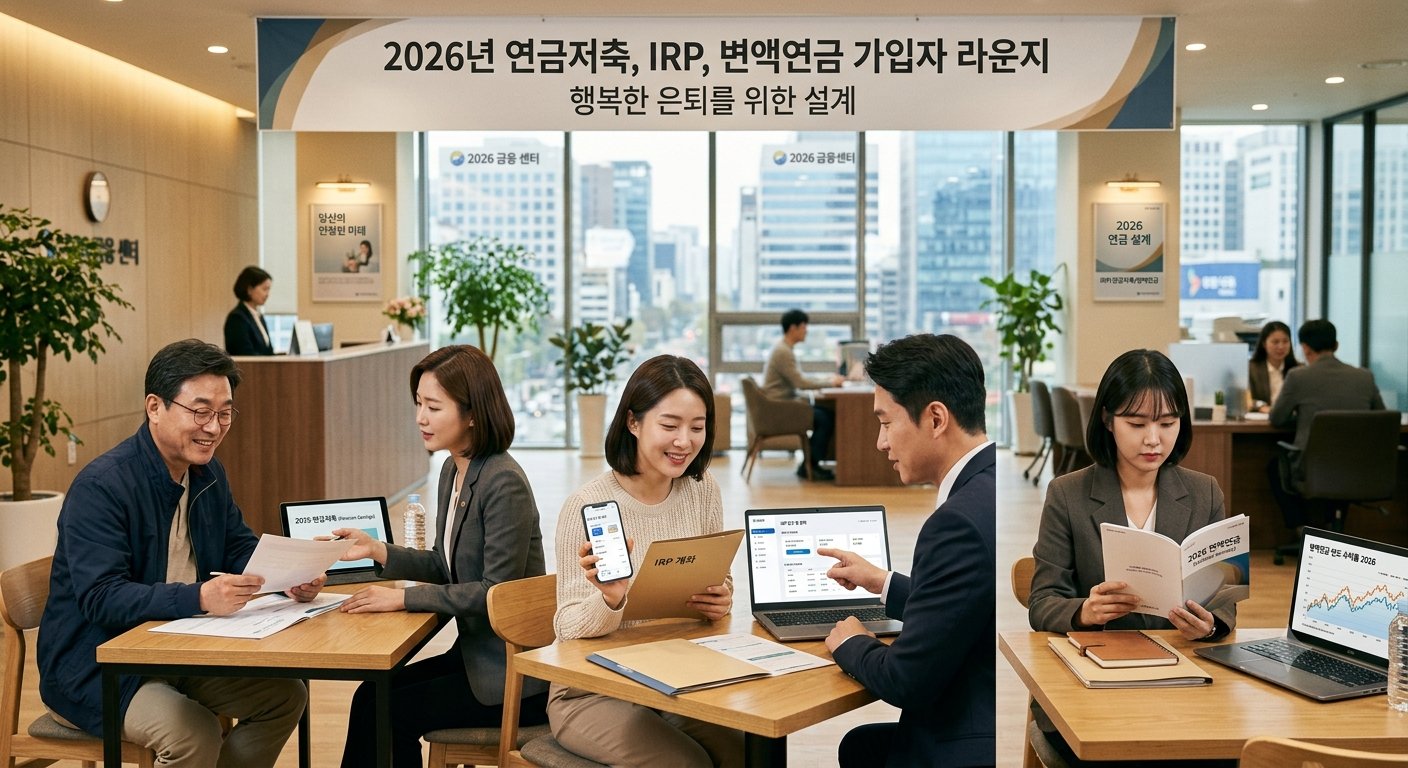 연금저축, IRP, 변액연금 가입