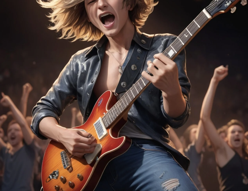 록밴드 관련 사진