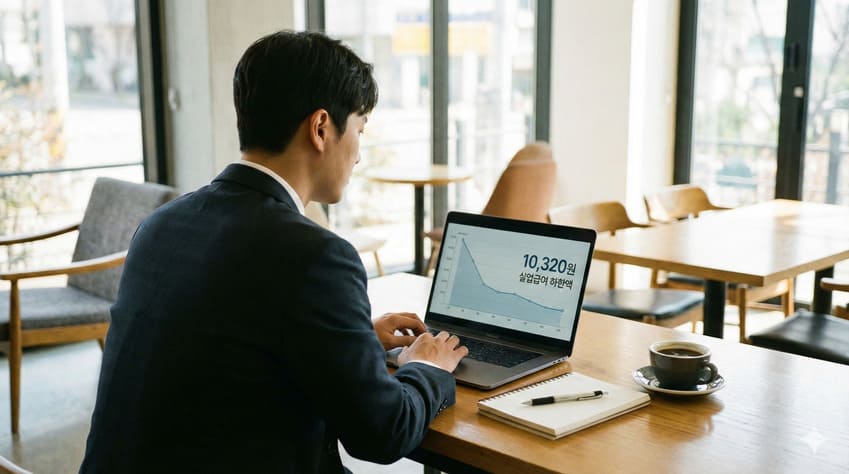 최저임금 10,320원과 실업급여 하한액 분석