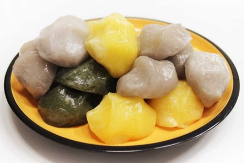 한국의 떡 종류 옥수수떡-감자떡