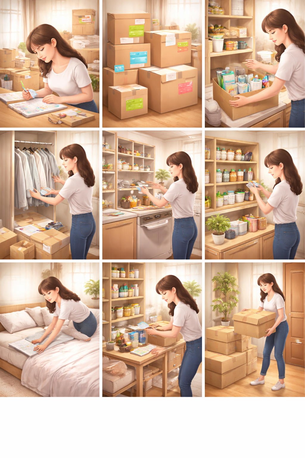 이사 후 정리 정돈 빠르게 끝내는 방법 관련 사진