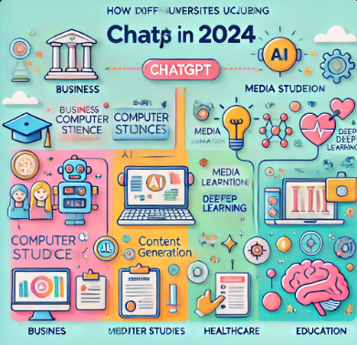 2024년, 대학 학과별 챗GPT 활용 사례 분석 관련 사진
