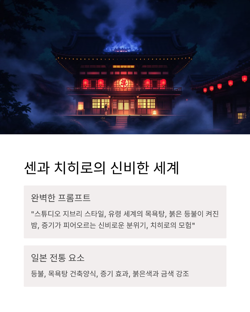 챗GPT 지브리 프롬프트 5가지 예시 공개! 바로 써먹는 꿀팁