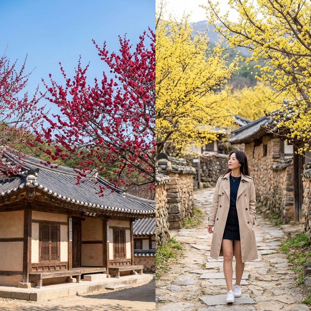 봄꽃 지도: 광양 매화부터 구례 산수유까지 일주하기