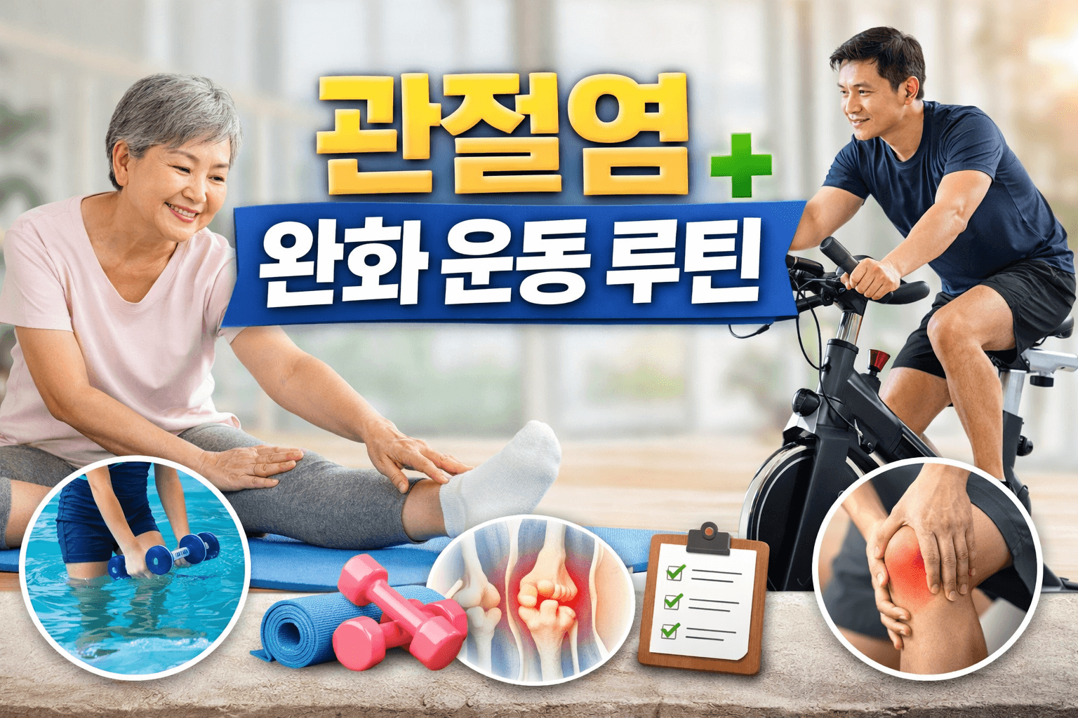 관절염 완화 운동 TOP 5 ❘ 무릎 통증 줄이는 과학적 방법