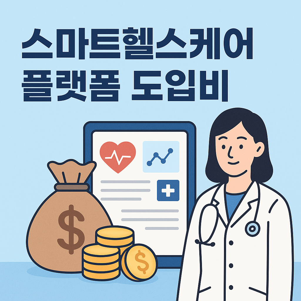 2025 스마트헬스케어 플랫폼 도입비 지원사업｜병원&middot;의료기관 필독!