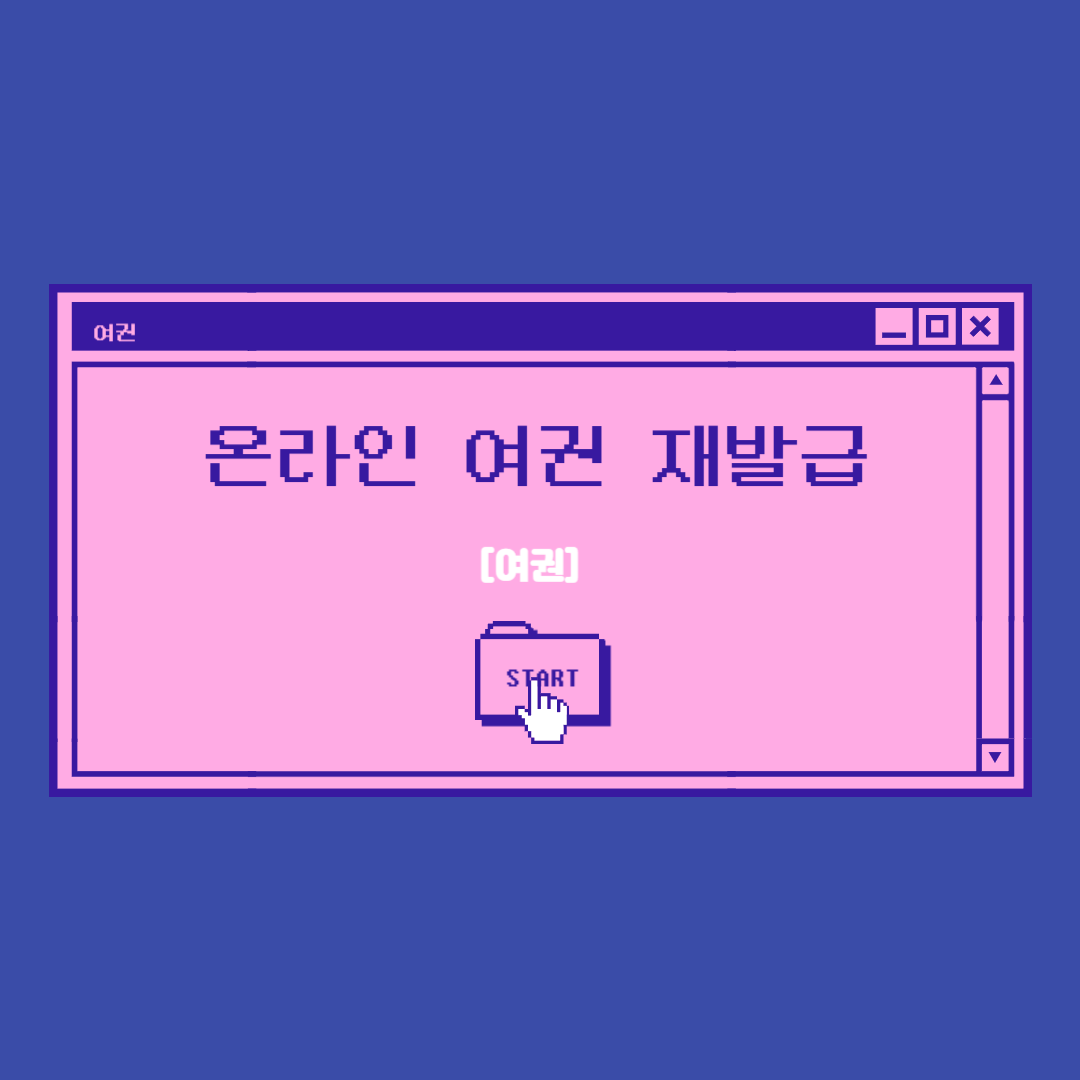 여권 재발급 온라인 신청 가격