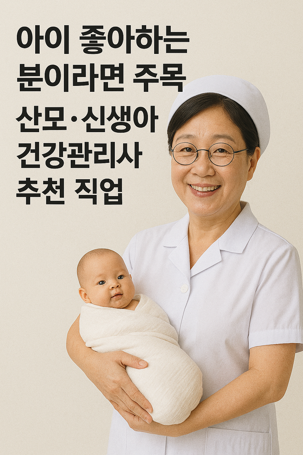 아이 좋아하는 분이라면 주목! 산모&middot;신생아 건강관리사 추천 직업