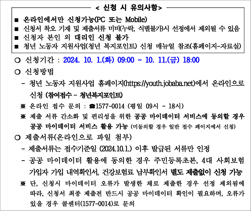 경기도 청년 복지 포인트