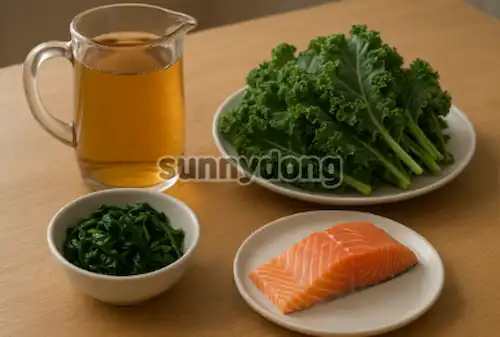 비문증 관리에 좋은 식품 이미지