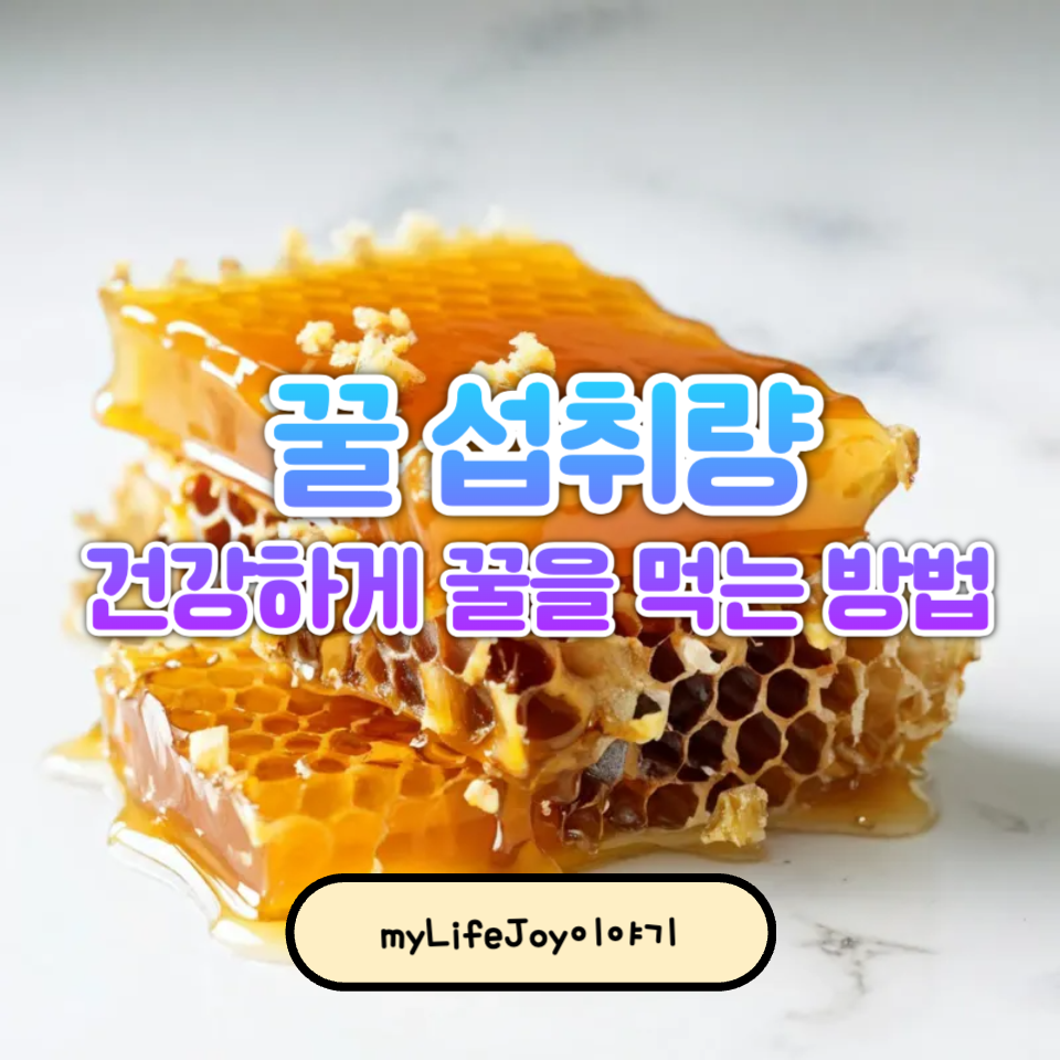 꿀의 적당 섭취량