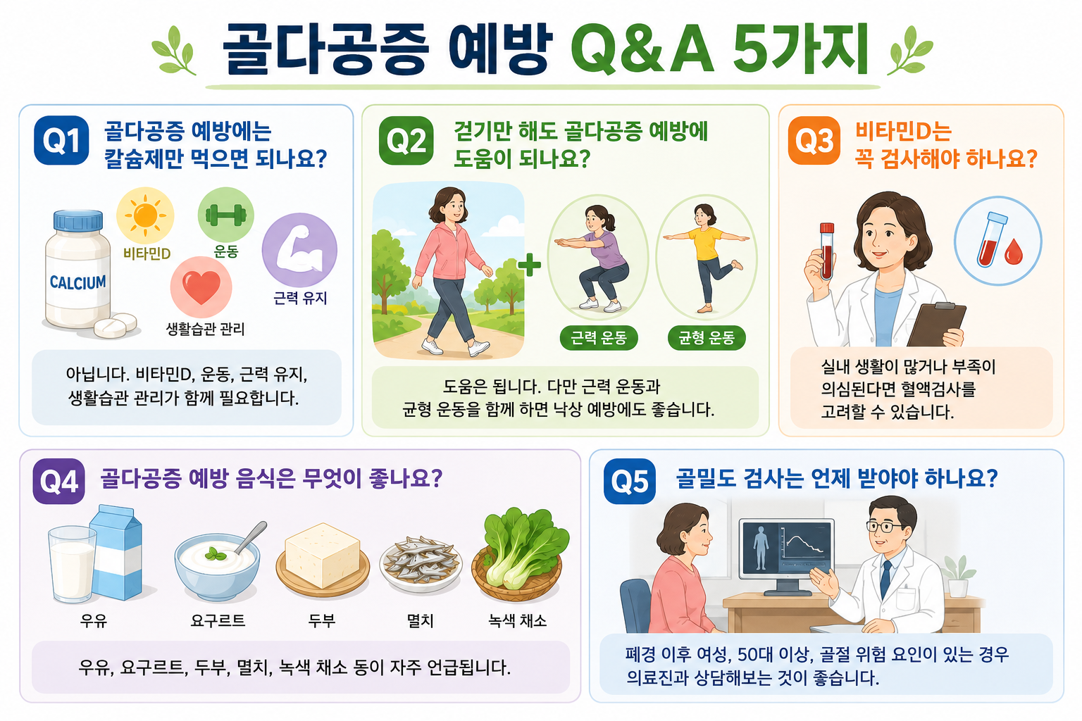골다공증 예방