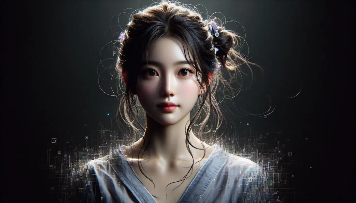 챗지피티-미드저니-프롬프트-작성법을-활용하는-여성의-모습