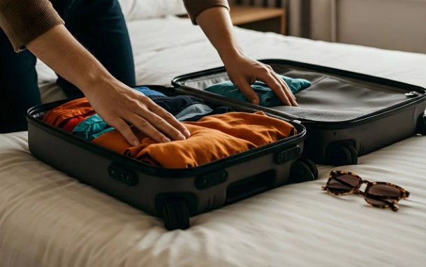 짧은 여행과 장기 여행 체크 리스트 비교 여행 준비 사진