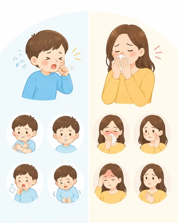 연령별 알레르기 증상 변화 비교3