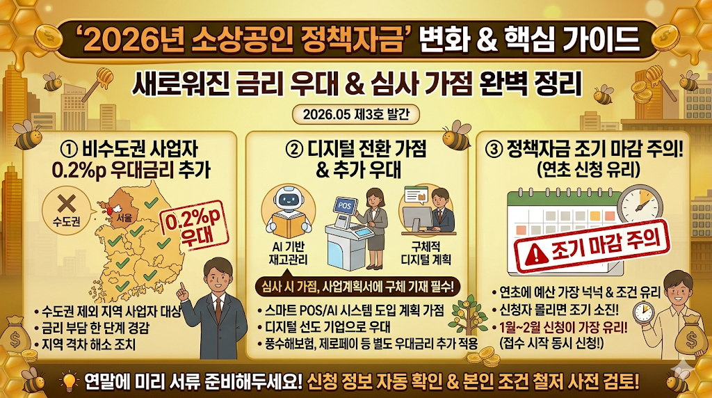 2026 소상공인 정책자금 달라진 점