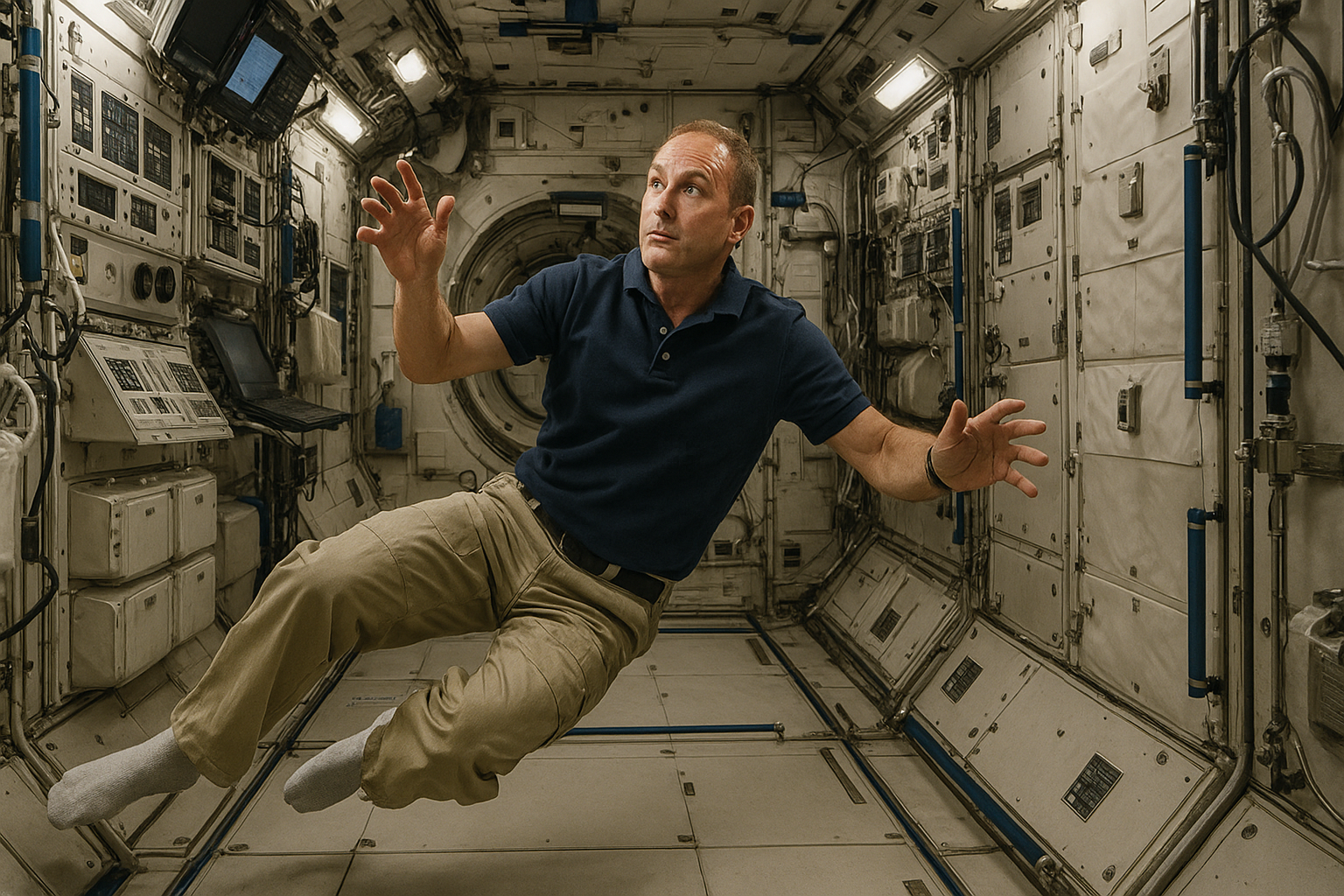 [AI 생성] 우주정거장에서의 무중력 환경