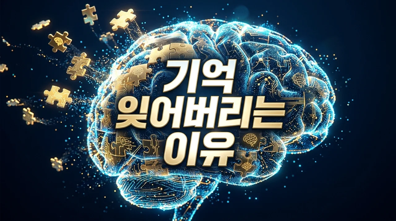 자꾸 잊어버리는 이유 단순 건망증일까? 기억력 감퇴 원인과 해결법