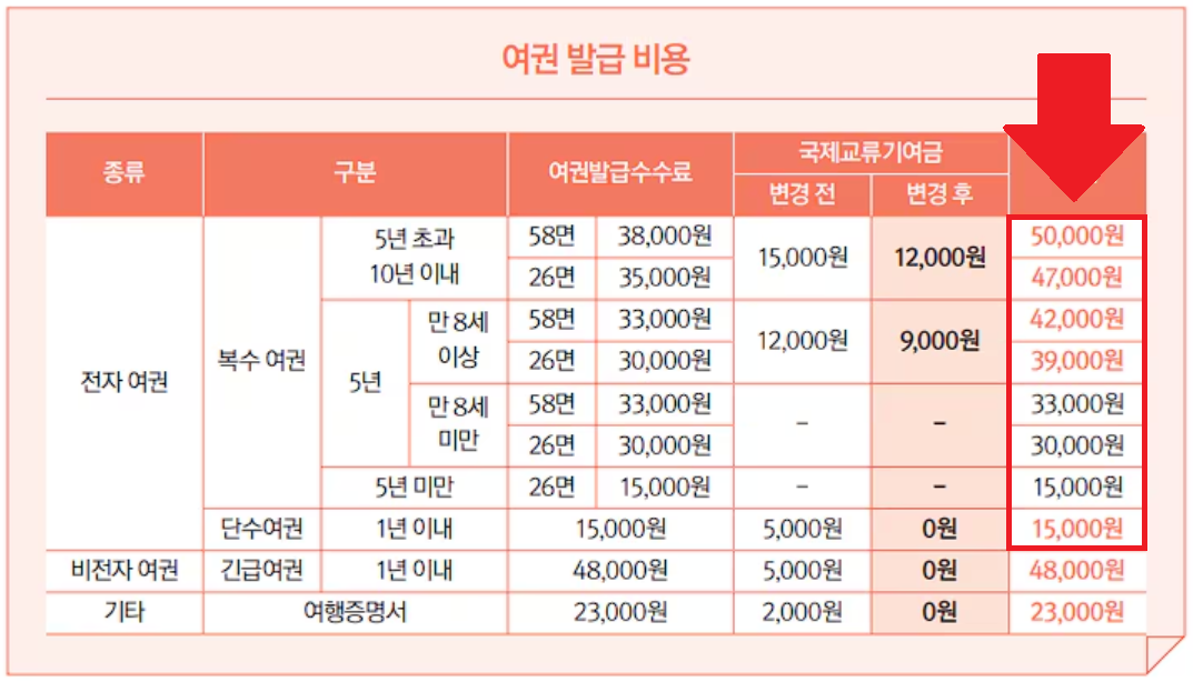 여권 재발급 신청