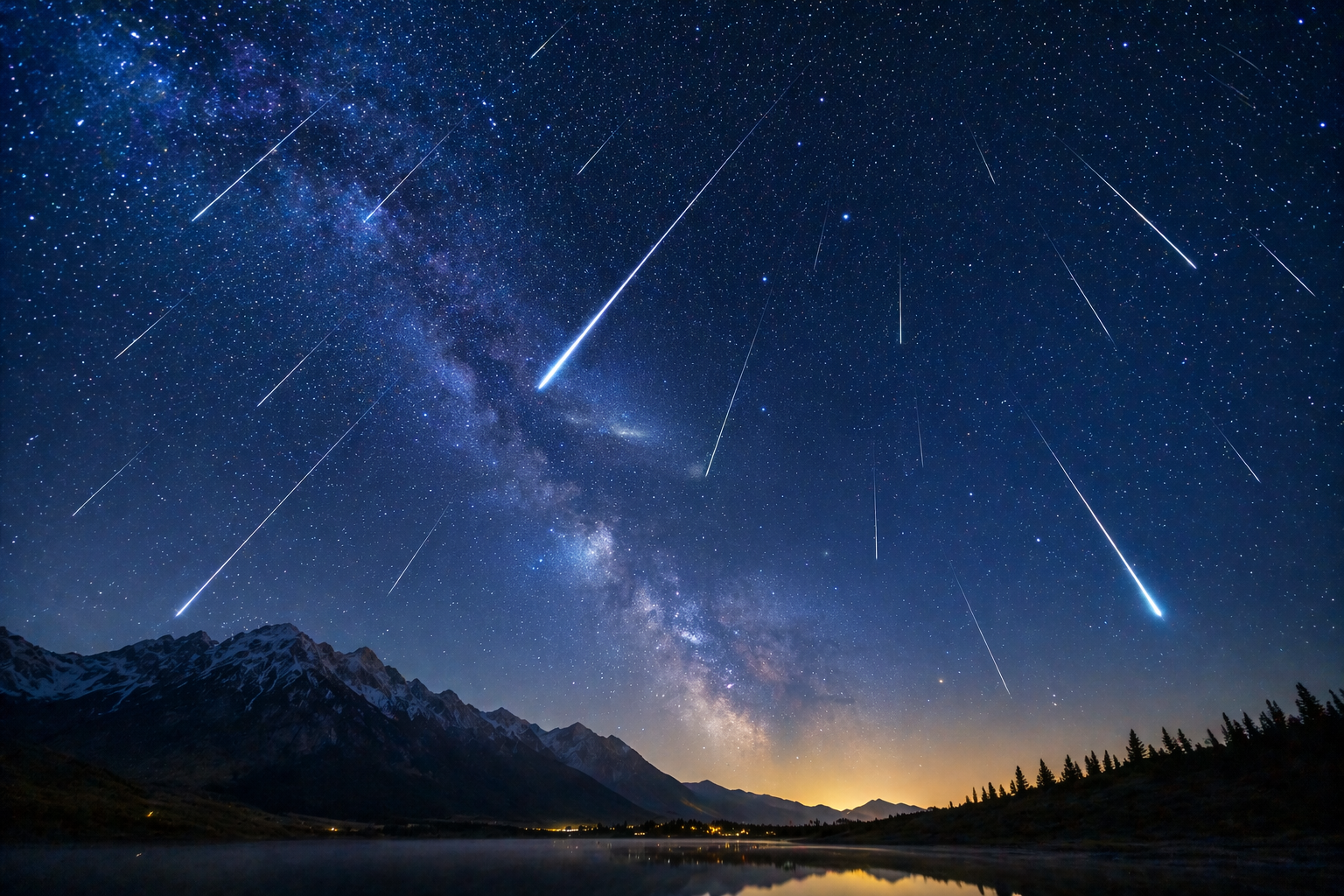 유성우는 왜 어떤 날에만 갑자기 많이 떨어질까? (혜성의 흔적을 지나는 순간, 지구 공전의 영향, 해마다 비슷한 시기에 보이는 이유)