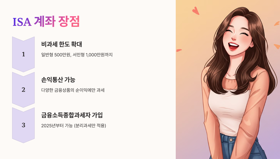 ISA 계좌 장점