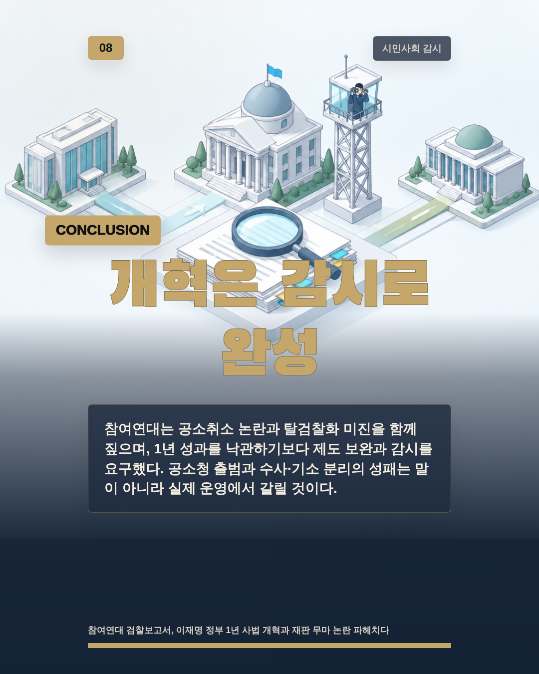 개혁은 감시로 완성