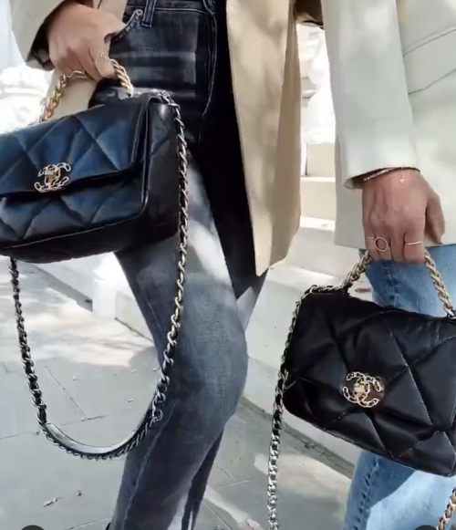 샤넬19백 블랙, 샤넬탑핸들백