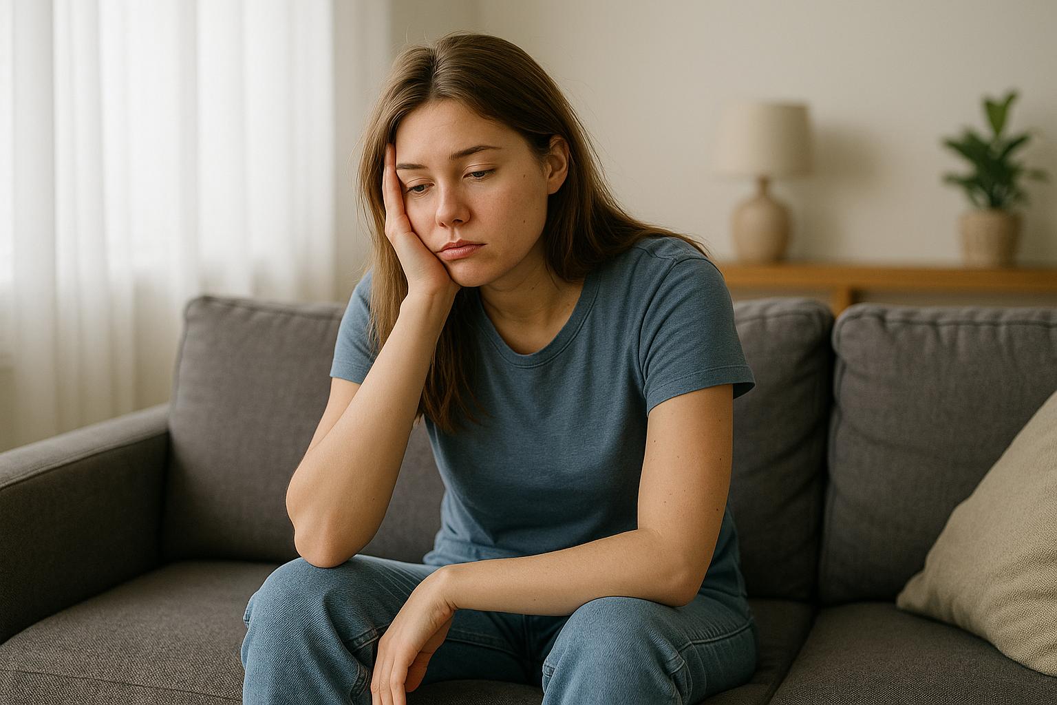 무기력증에 빠진 사람