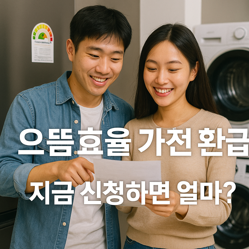 으뜸효율 가전 환급
