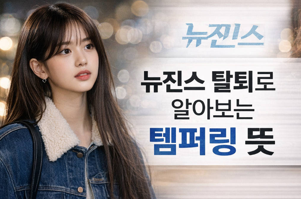 뉴진스 탈퇴 사태로 본 템퍼링 뜻과 법적 쟁점