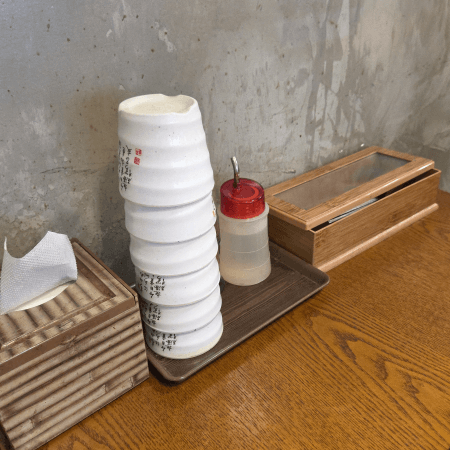 짬뽕장이 테이블 구성