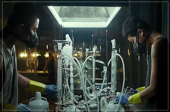 독전-마약-제조-공장-농아-남매
