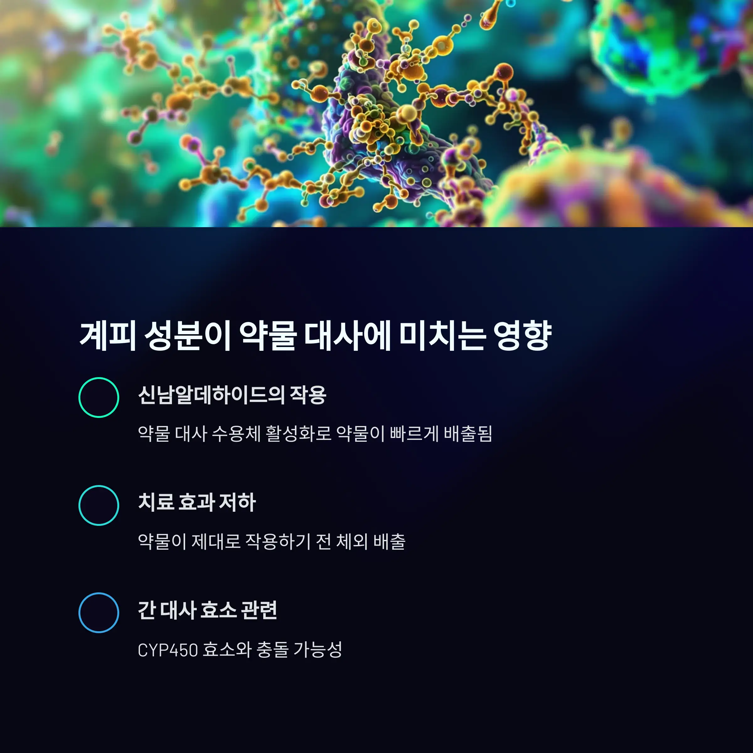 계피 성분 '신남알데하이드', 약물 대사에 관여하는 수용체 활성화